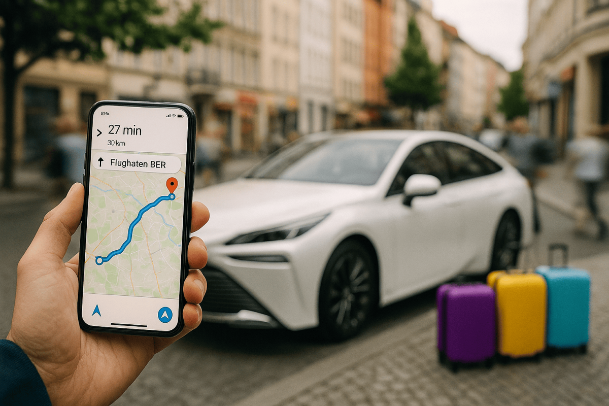 Flughafentransfer Spandau – stressfrei vom Berliner Westen zum BER