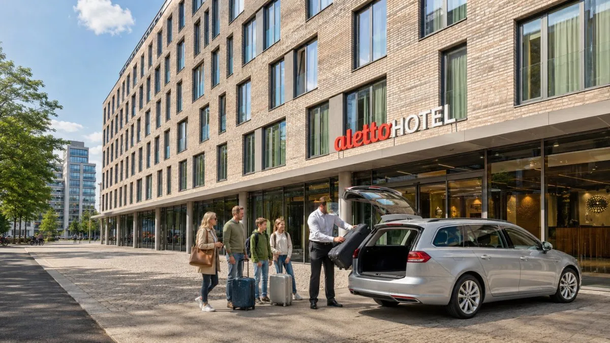 Private Transfer between BER and aletto Hotel Potsdamer Platz
