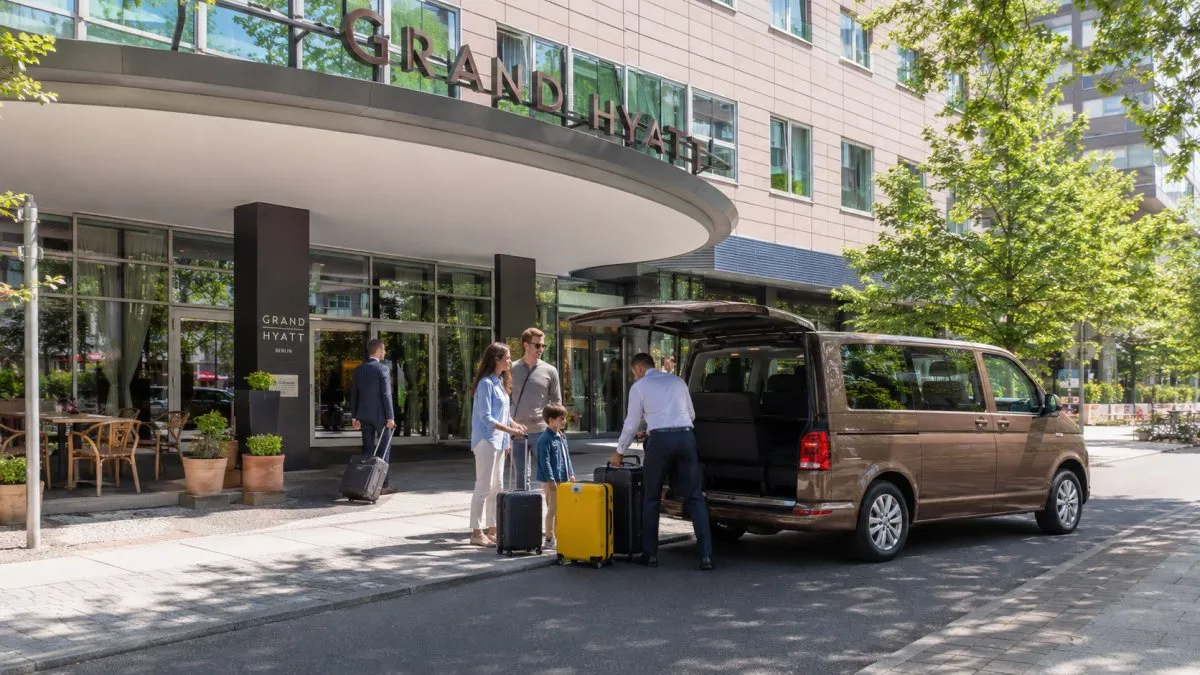 Grand Hyatt Berlin: Private Transfer from BER