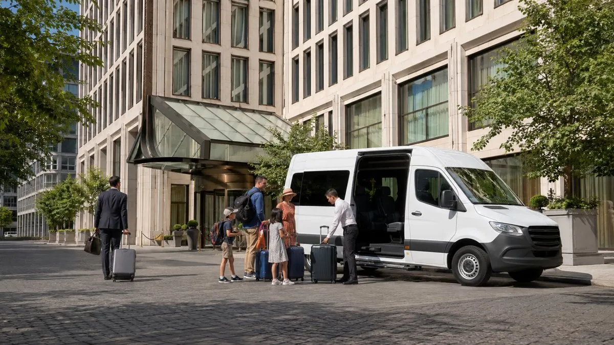 Vom BER zum Berlin Marriott Hotel: privater Transfer
