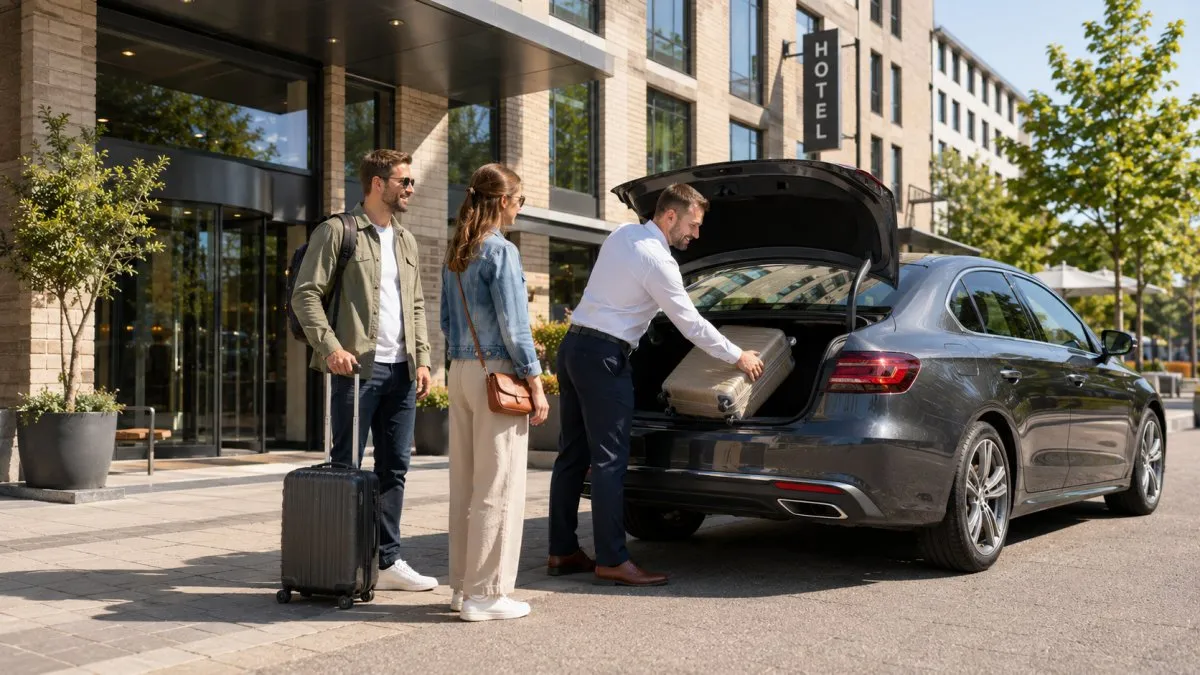 Private Transfer between BER and Holiday Inn - the niu, Amity Potsdam