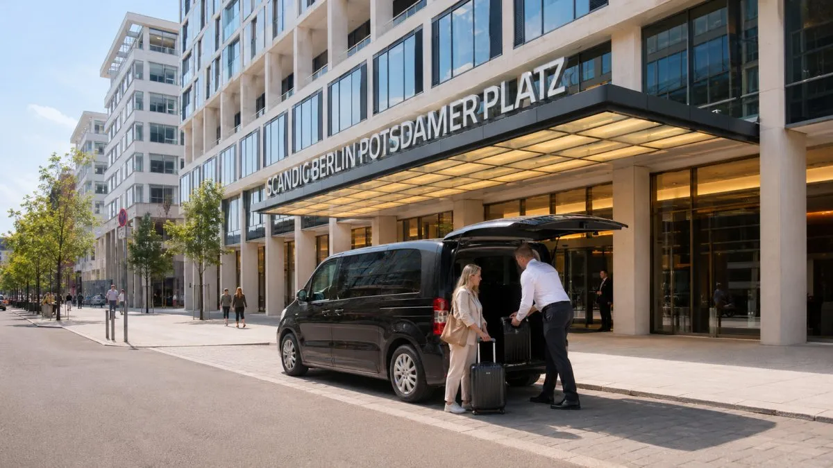 Direct Private Transfer from BER to Scandic Berlin Potsdamer Platz