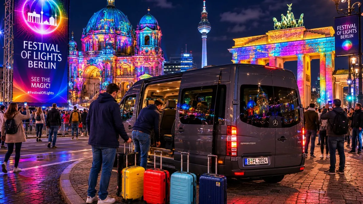 Festival of Lights: Private Transfer from BER
