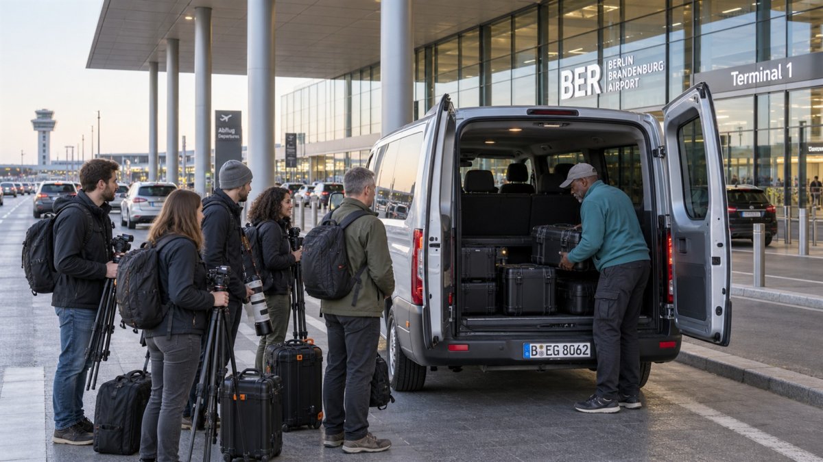 Firmentransfer zum BER: privat für Teams und Termine