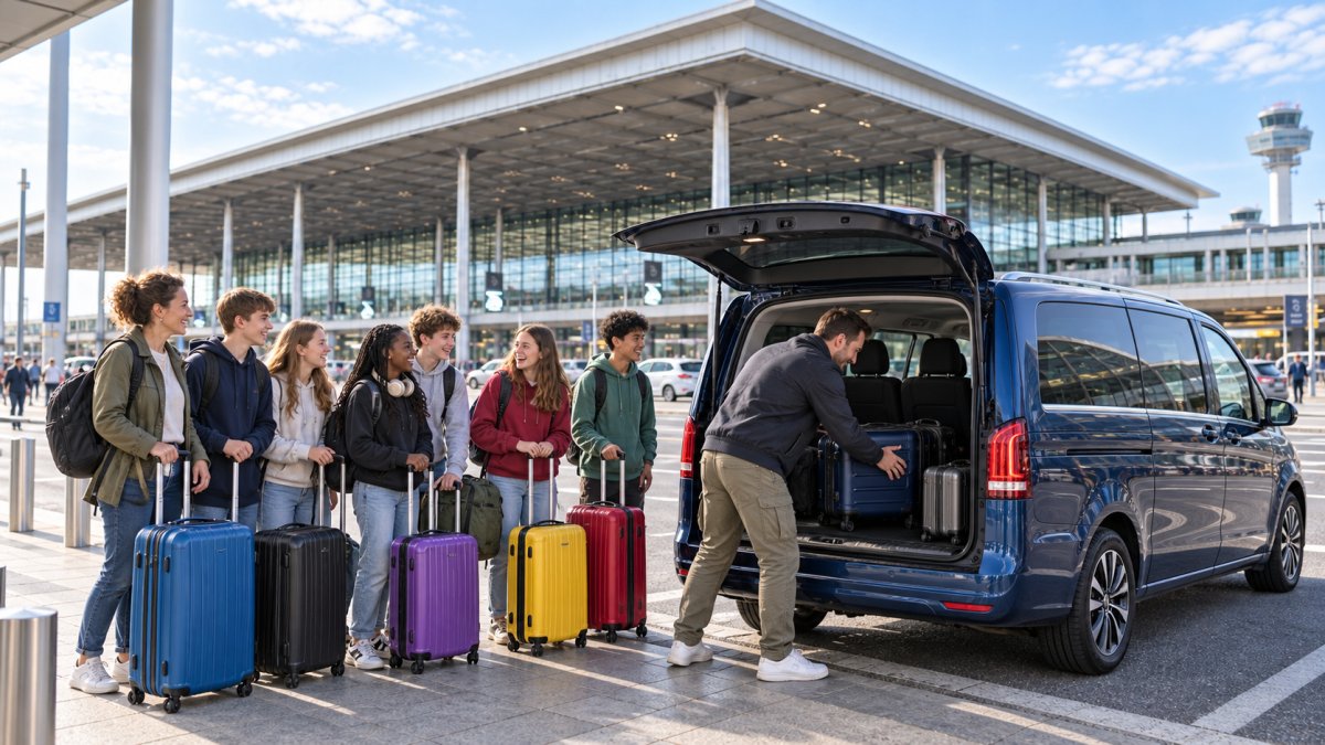 Privater Flughafentransfer von Hermannswerder zum Flughafen BER
