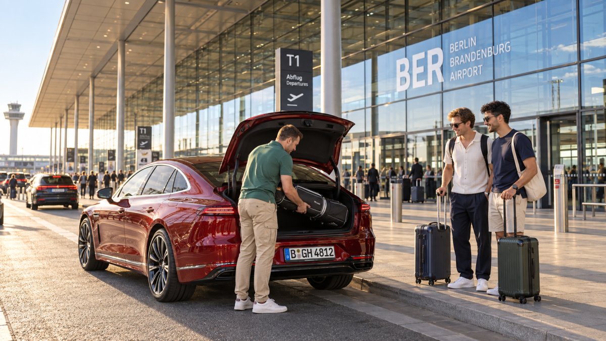 Privater Flughafentransfer von Hohen Neuendorf zum Flughafen BER