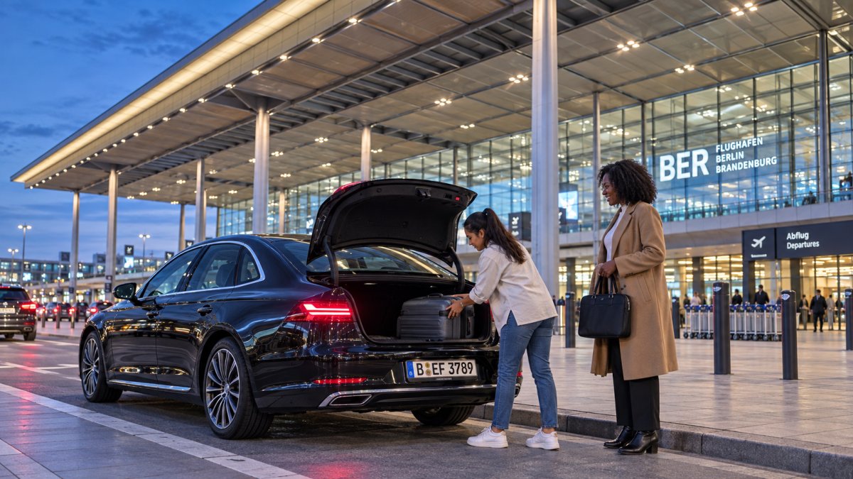 Privater Flughafentransfer von Ludwigsfelde zum Flughafen BER