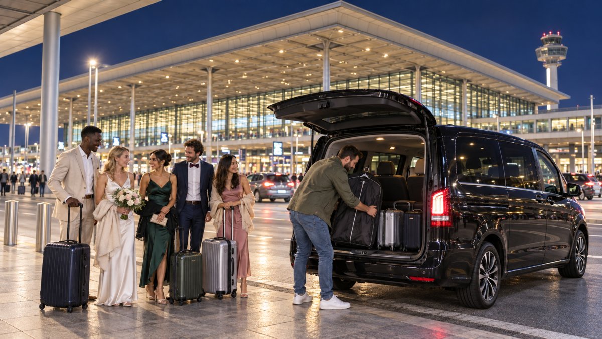 Privater Flughafentransfer von Neu Fahrland zum Flughafen BER