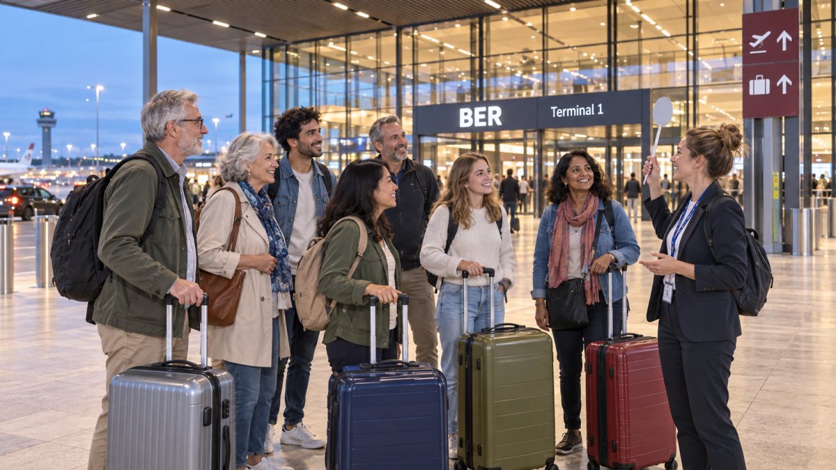 Privater Flughafentransfer von Neu-Hohenschönhausen zum Flughafen BER