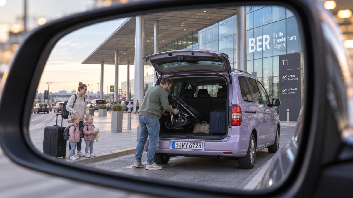 Privater Flughafentransfer von Satzkorn zum Flughafen BER