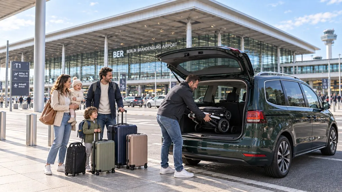 Teltower Vorstadt to BER: Private Airport Transfer
