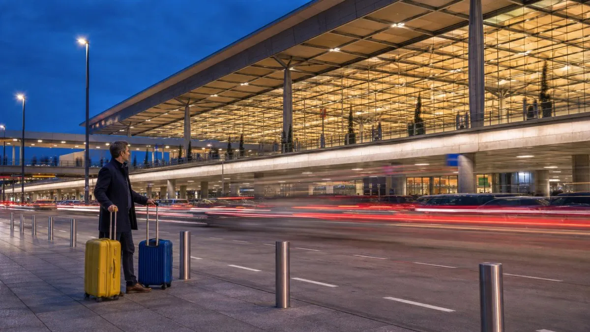 From Treptow to BER: Private Airport Ride