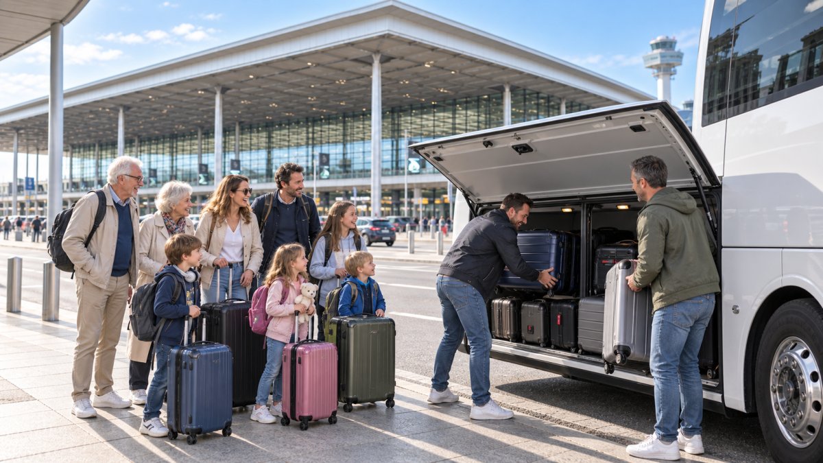 Privater Flughafentransfer von Werder (Havel) zum Flughafen BER