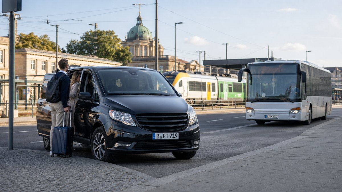 Privater Flughafentransfer von Wilmersdorf zum Flughafen BER