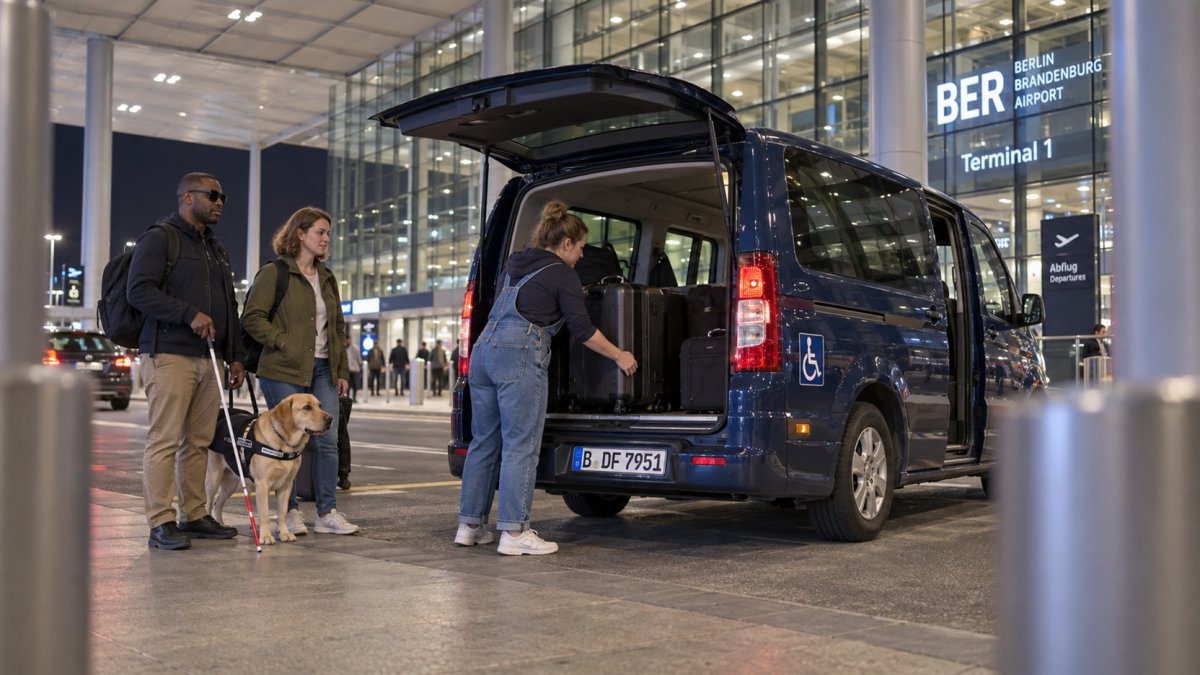 Minibus zum BER: 6 bis 19 Plätze im Vergleich