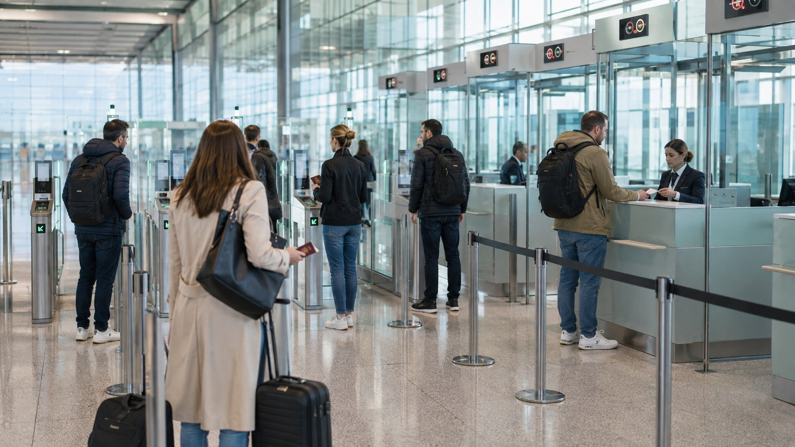 Passkontrolle am BER: Schengen, Non-Schengen, UK und EasyPASS erklärt