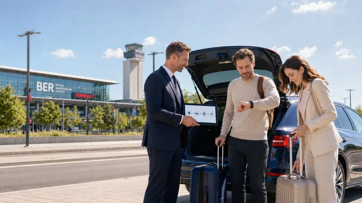 Wie früh am BER sein? Abholzeit für den Transfer berechnen